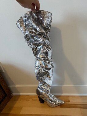 INSANE disco ball boots
